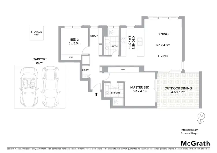 Floorplan of Homely apartment listing, 205/156B Terrigal Drive, Terrigal NSW 2260