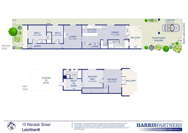 Floorplan of Homely house listing, 10 Waratah Street, Leichhardt NSW 2040