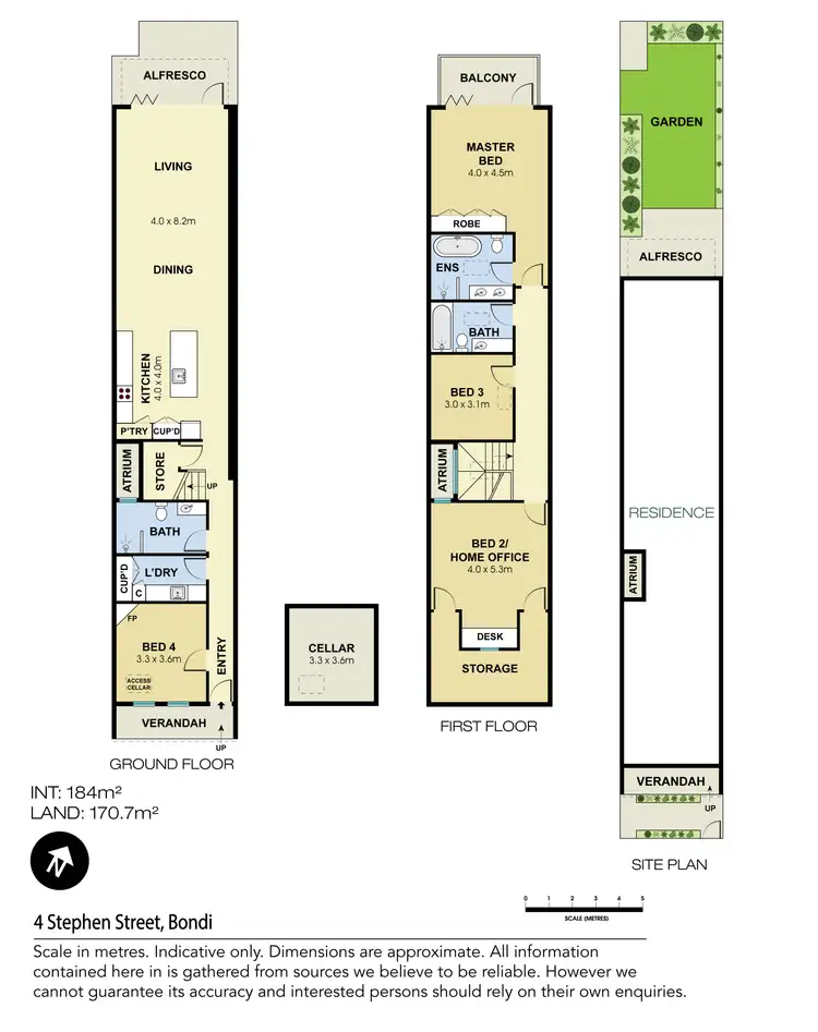 Floorplan of Homely house listing, 4 Stephen Street, Bondi NSW 2026