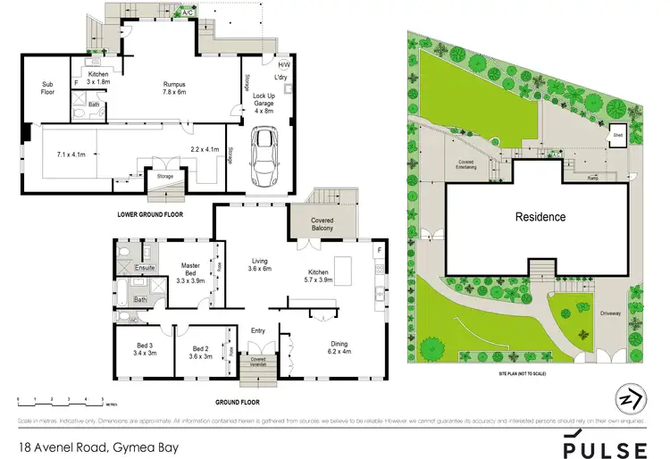 Floorplan of Homely house listing, 18 Avenel Road, Gymea Bay NSW 2227