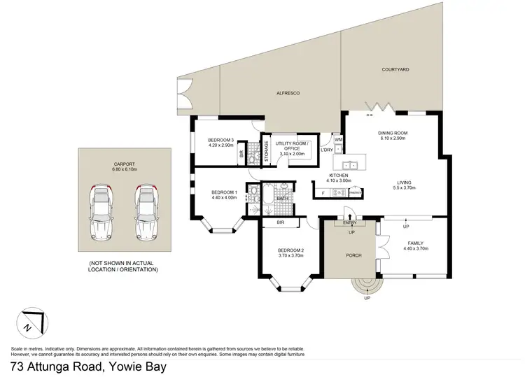 Floorplan of Homely house listing, 73 Attunga Road, Yowie Bay NSW 2228