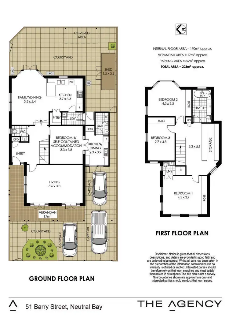 Floorplan of Homely house listing, 51 Barry Street, Neutral Bay NSW 2089