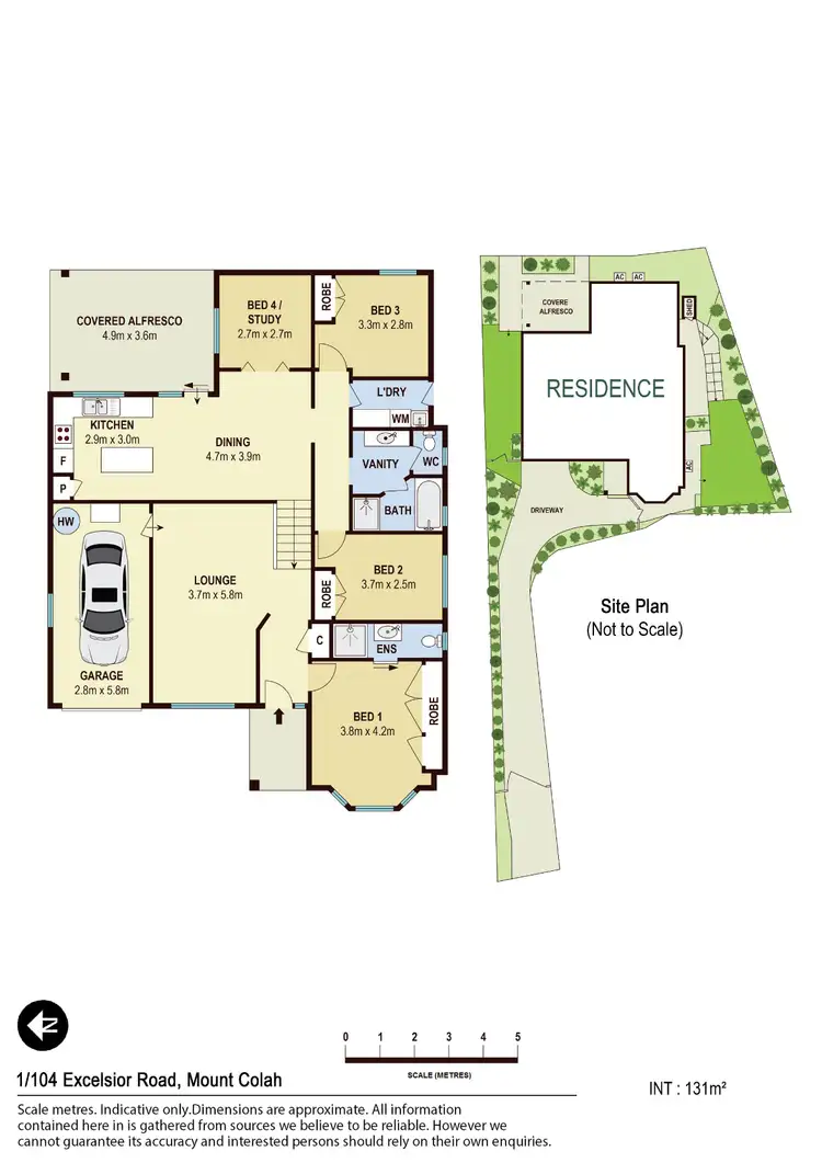Floorplan of Homely house listing, 1/104 Excelsior Road, Mount Colah NSW 2079