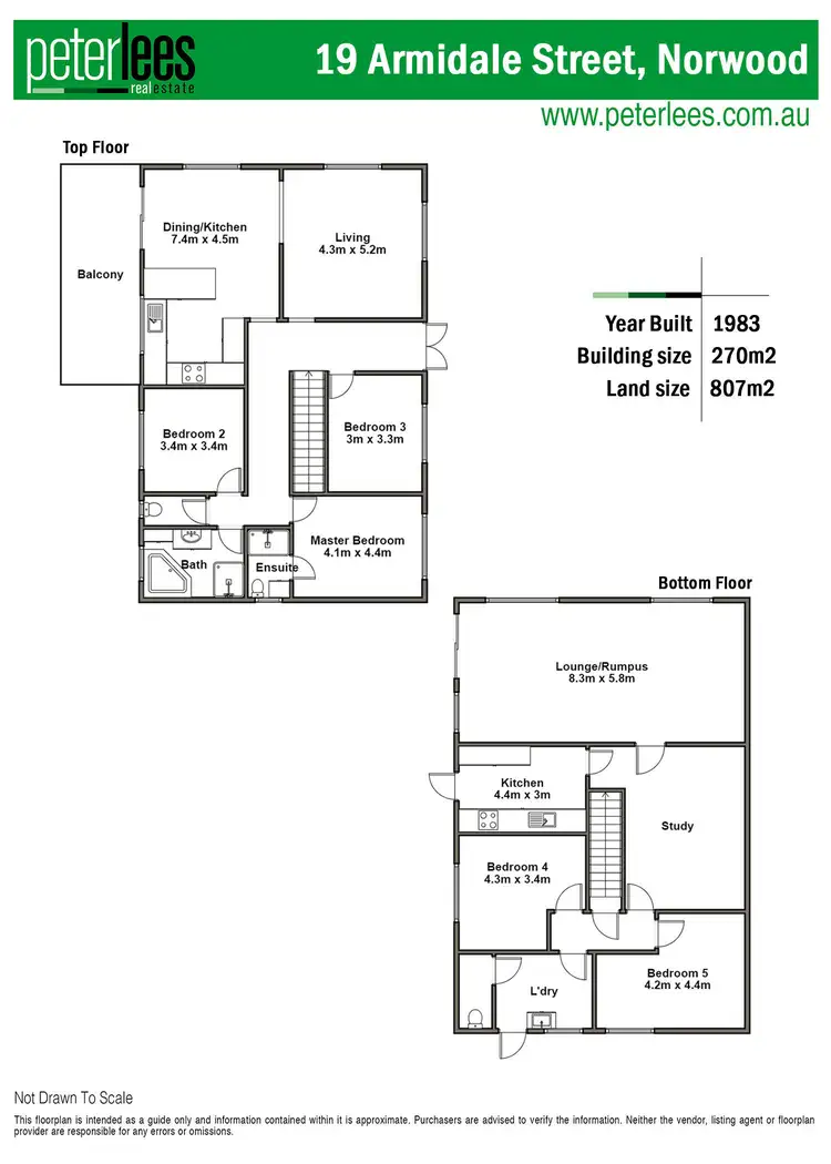 Floorplan of Homely house listing, 19 Armidale Street, Norwood TAS 7250