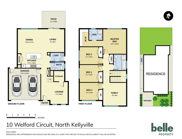 Floorplan of Homely house listing, 10 Welford Circuit, North Kellyville NSW 2155