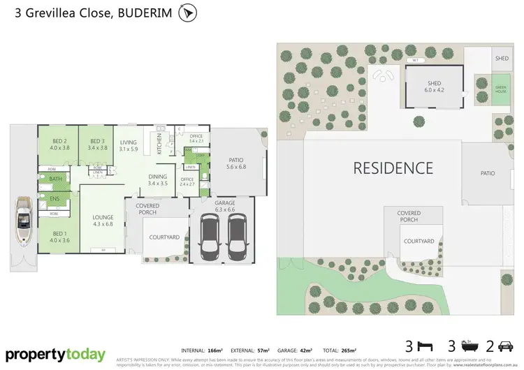 Floorplan of Homely house listing, 3 Grevillea Close, Buderim QLD 4556