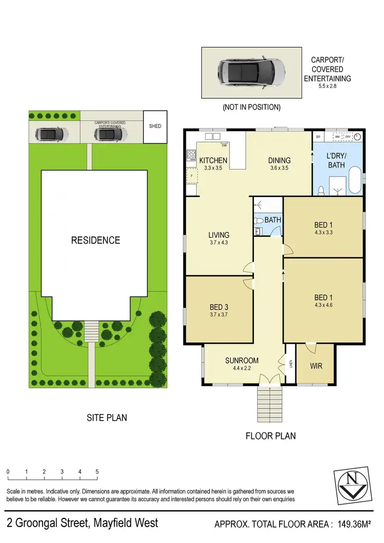 Floorplan of Homely house listing, 2 Groongal Street, Mayfield West NSW 2304