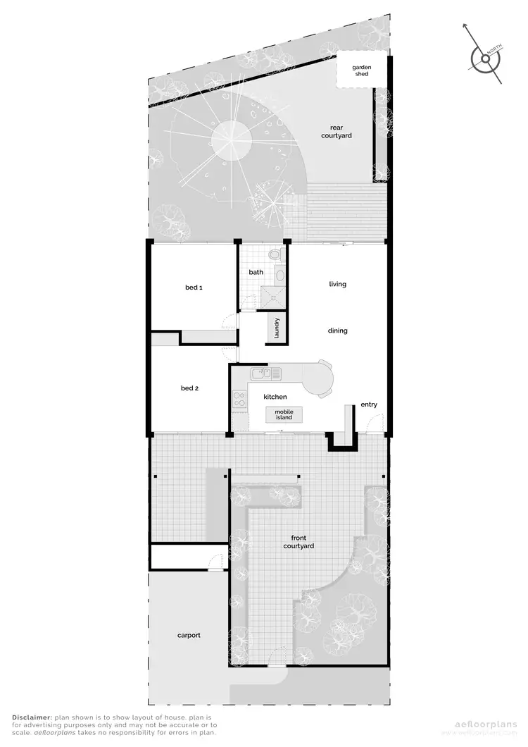 Floorplan of Homely townhouse listing, 6/5 Tristania Street, Rivett ACT 2611