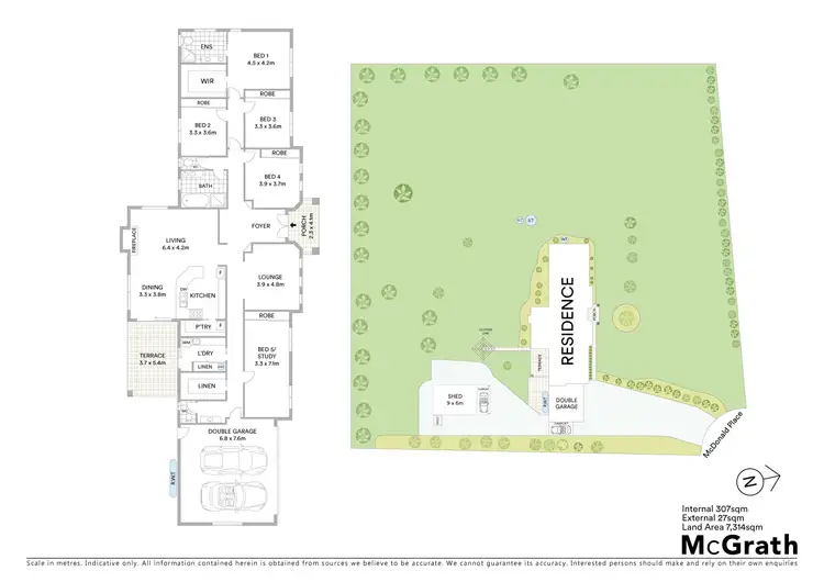 Floorplan of Homely rural property listing, 3 McDonald Place, Wyrallah NSW 2480