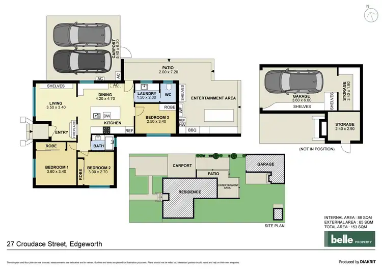 Floorplan of Homely house listing, 27 Croudace Street, Edgeworth NSW 2285