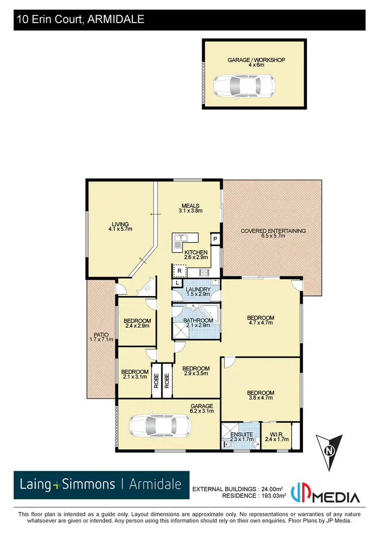 Floorplan of Homely house listing, 10 Erin Court, Armidale NSW 2350