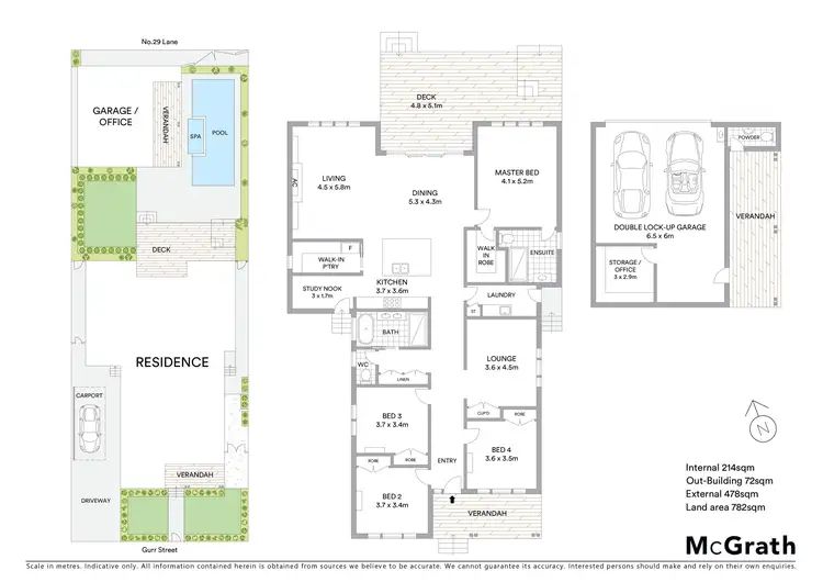 Floorplan of Homely house listing, 5 Gurr Street, East Geelong VIC 3219
