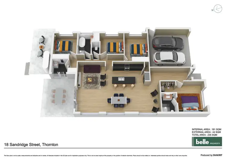Floorplan of Homely house listing, 18 Sandridge Street, Thornton NSW 2322
