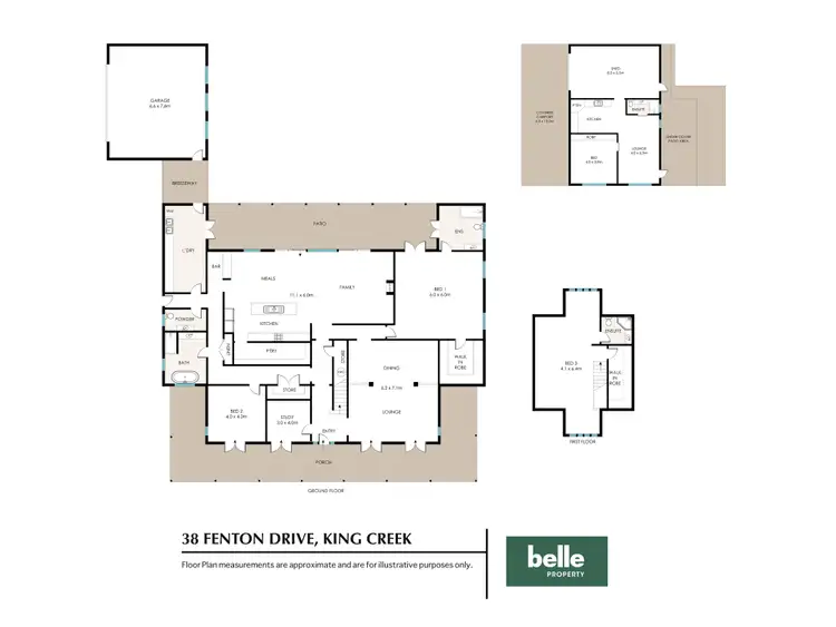 Floorplan of Homely house listing, 38 Fenton Drive, King Creek NSW 2446