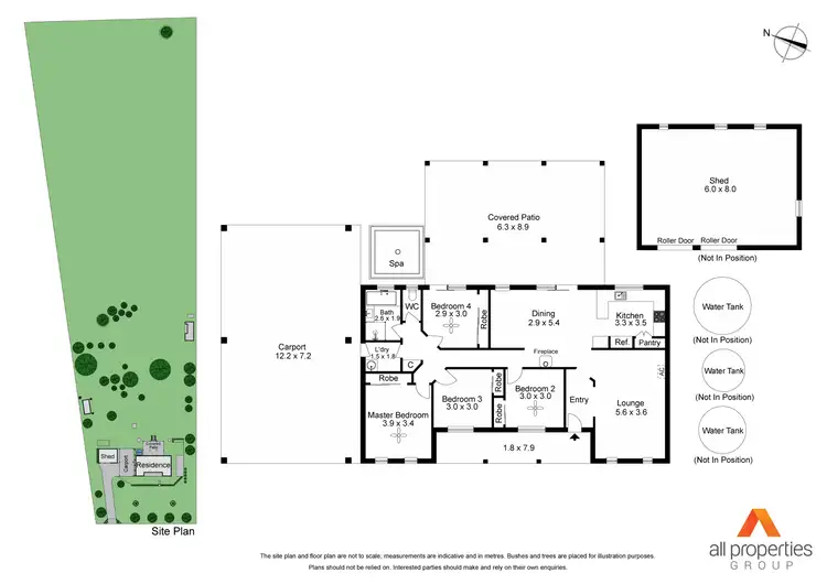 Floorplan of Homely house listing, 23-25 Kumalie Court, Chambers Flat QLD 4133