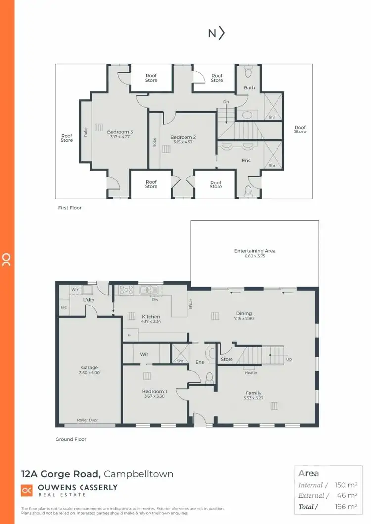 Floorplan of Homely house listing, 12A Gorge Road, Campbelltown SA 5074