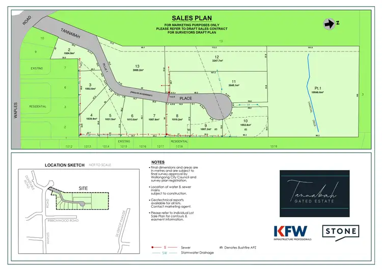 Floorplan of Homely land listing, LOT 10, 220 Waples Road, Farmborough Heights NSW 2526