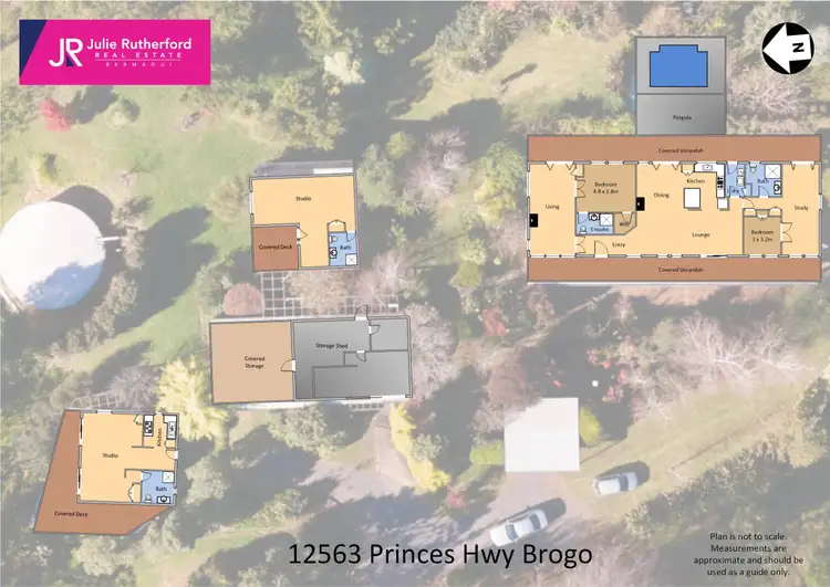 Floorplan of Homely rural property listing, 12563 Princes Highway, Brogo NSW 2550