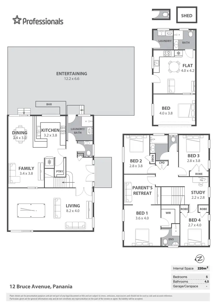 Floorplan of Homely house listing, 12 Bruce Avenue, Panania NSW 2213