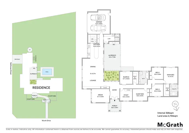 Floorplan of Homely house listing, 30 Wurth Drive, Mudgee NSW 2850
