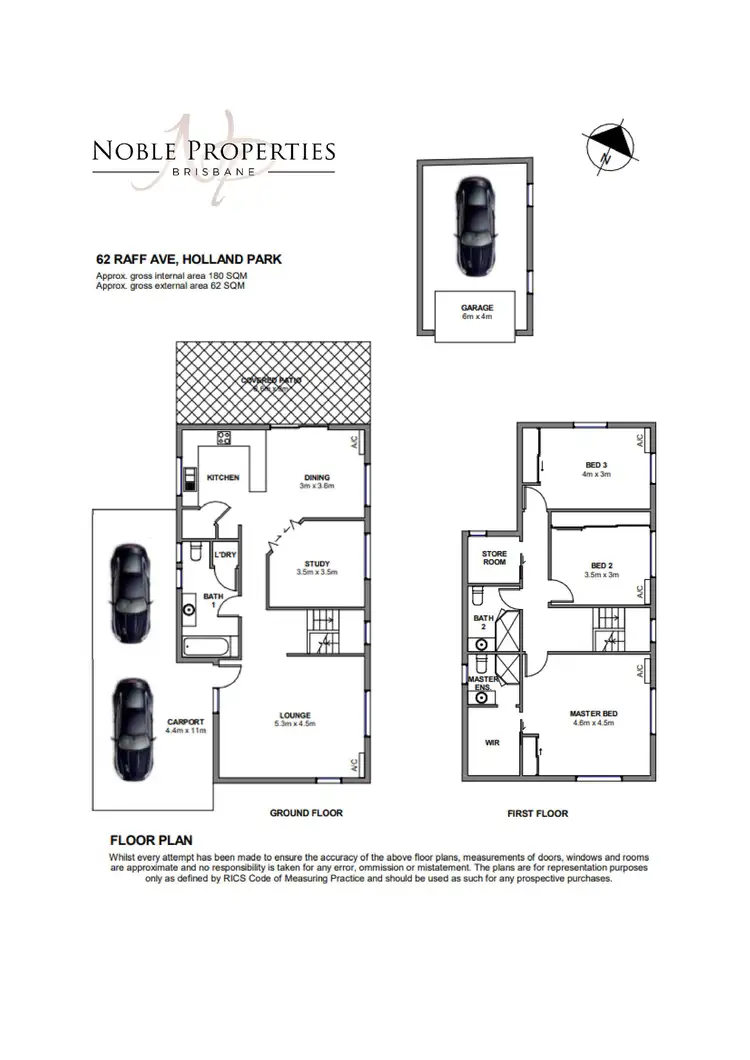 Floorplan of Homely house listing, 62 Raff Avenue, Holland Park QLD 4121