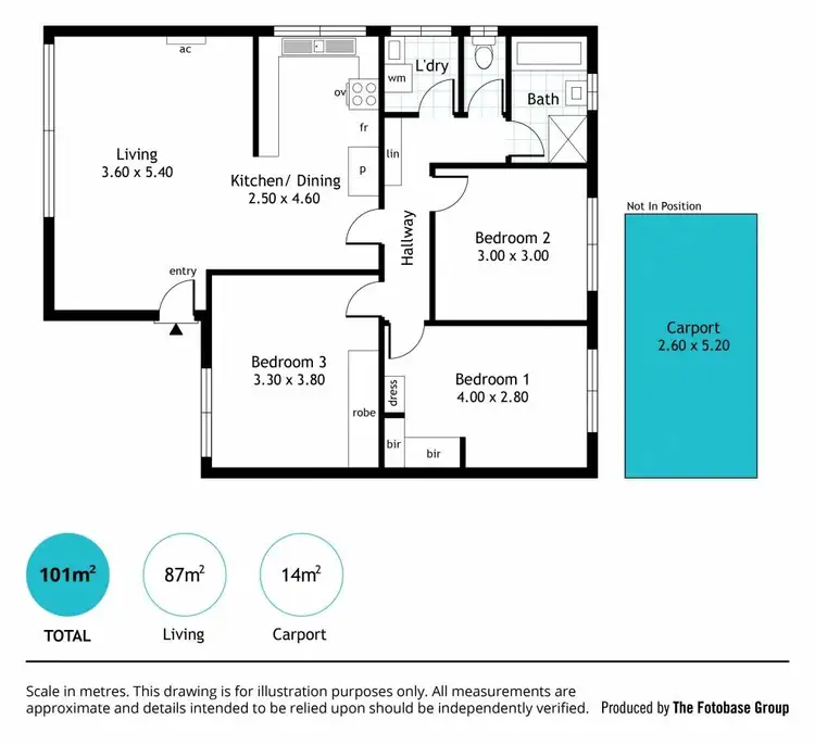 Floorplan of Homely unit listing, 5/2-3 Birchmore Close, Plympton SA 5038