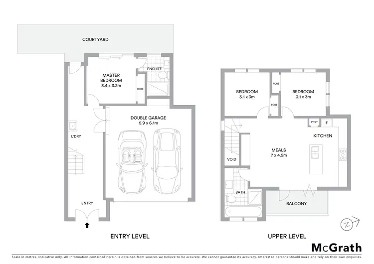 Floorplan of Homely townhouse listing, 3/23 Elizabeth Street, Oakleigh East VIC 3166