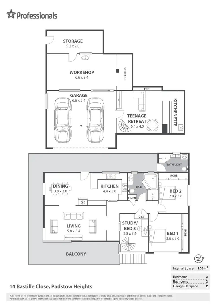 Floorplan of Homely house listing, 14 Bastille Close, Padstow Heights NSW 2211