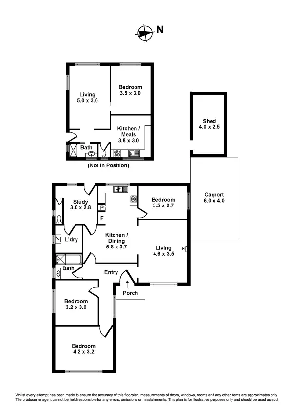 Floorplan of Homely house listing, 65 Rose Street, Altona VIC 3018