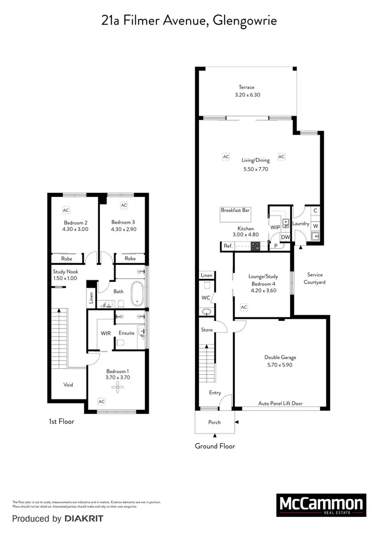 Floorplan of Homely house listing, 21a Filmer Avenue, Glengowrie SA 5044