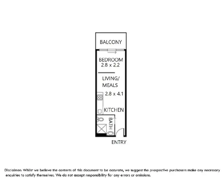Floorplan of Homely apartment listing, 64/29 Lynch Street, Hawthorn VIC 3122