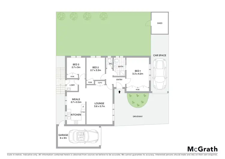 Floorplan of Homely unit listing, 2/3 Glenice Avenue, Blackburn South VIC 3130