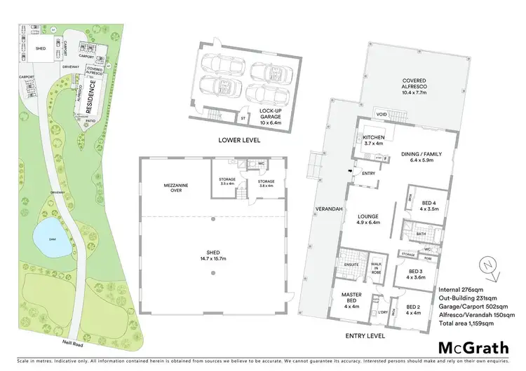Floorplan of Homely house listing, 185 Neill Road, Mooloolah Valley QLD 4553