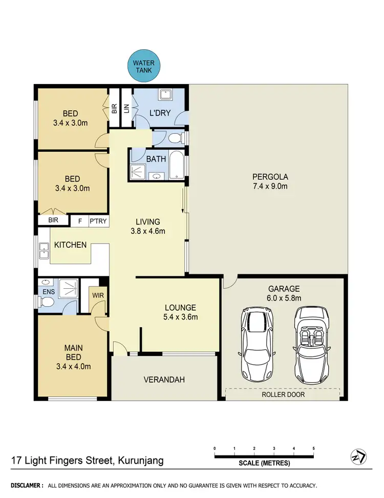 Floorplan of Homely house listing, 17 Light Fingers Street, Kurunjang VIC 3337