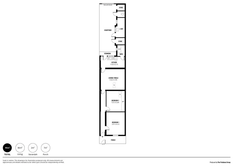 Floorplan of Homely house listing, 18 Oakley Street, Adelaide SA 5000