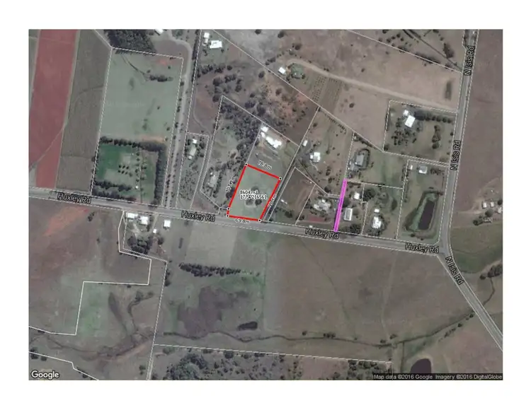 Floorplan of Homely land listing, 44 Huxley Road, Childers QLD 4660