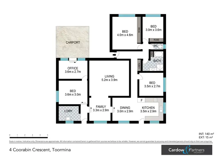 Floorplan of Homely house listing, 4 Coorabin Crescent, Toormina NSW 2452