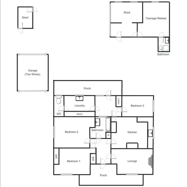 Floorplan of Homely house listing, 3 Duigan Street, Mount Gambier SA 5290