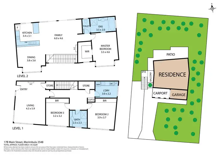 Floorplan of Homely house listing, 17B Main Street, Merimbula NSW 2548