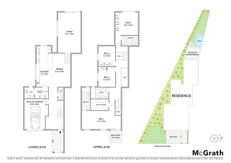 Floorplan of Homely house listing, 83B Beauchamp Street, Marrickville NSW 2204
