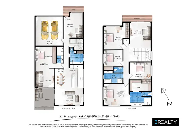 Floorplan of Homely house listing, 21 Rockpool Road, Catherine Hill Bay NSW 2281
