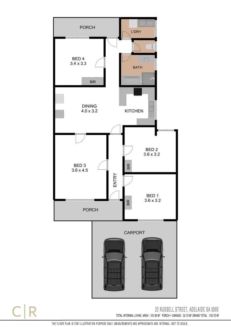 Floorplan of Homely house listing, 20 Russell Street, Adelaide SA 5000