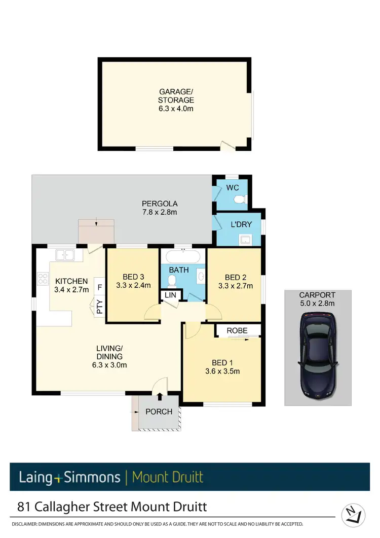 Floorplan of Homely house listing, 81 Callagher Street, Mount Druitt NSW 2770