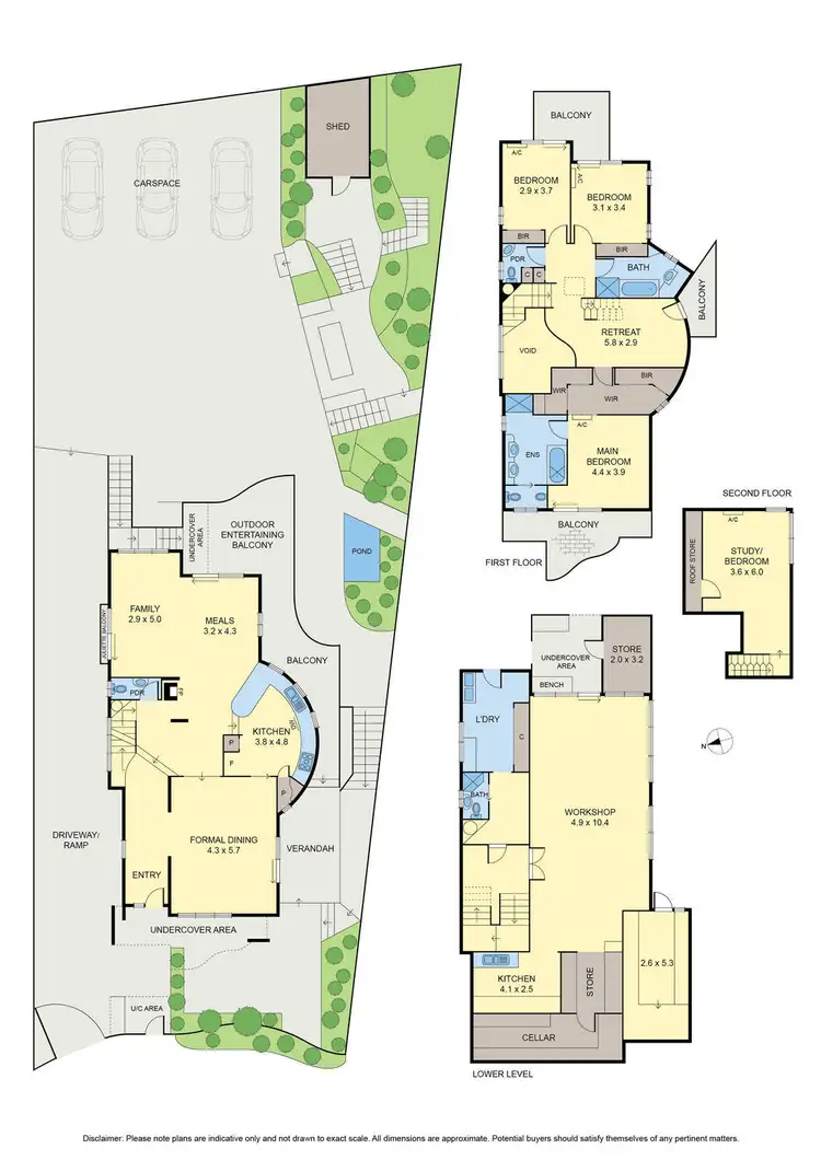 Floorplan of Homely house listing, 20 Laura Grove, Avondale Heights VIC 3034