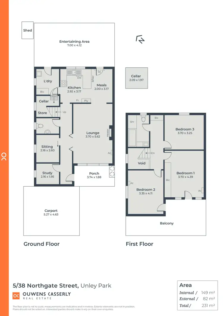 Floorplan of Homely unit listing, 5/38 Northgate Street, Unley Park SA 5061
