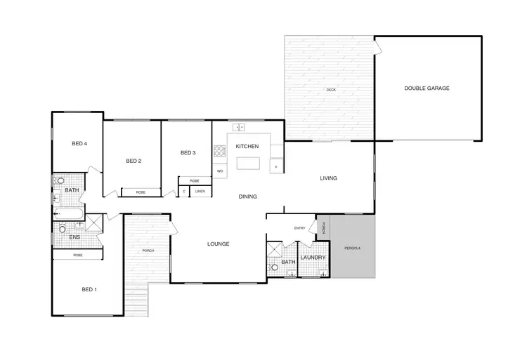 Floorplan of Homely house listing, 104 Scrivener Street, O'connor ACT 2602
