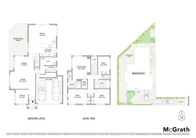 Floorplan of Homely house listing, 5 Clonard Way, Little Bay NSW 2036