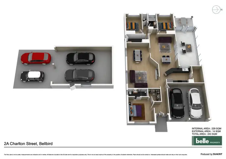 Floorplan of Homely house listing, 2A Charlton Street, Bellbird NSW 2325