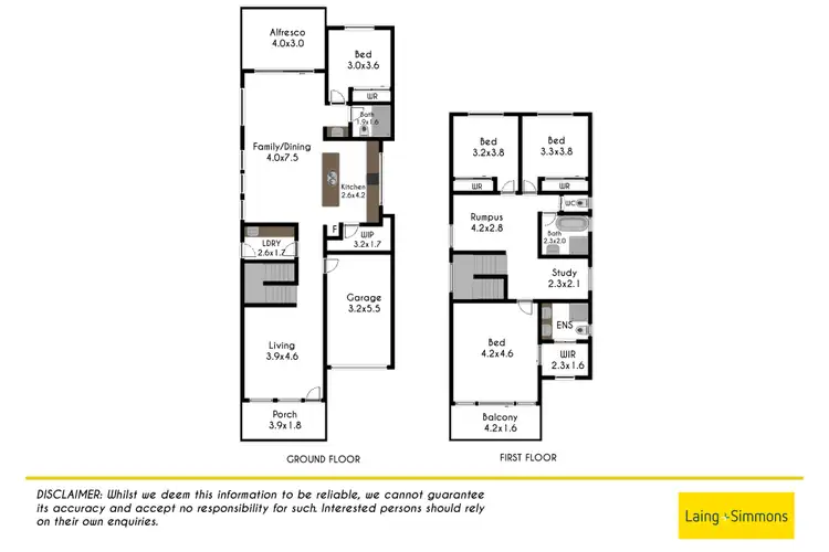 Floorplan of Homely house listing, 16 Liddiard Street, Ropes Crossing NSW 2760