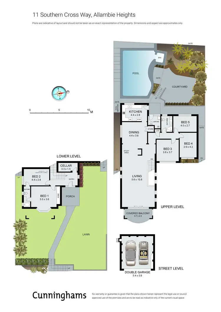 Floorplan of Homely house listing, 11 Southern Cross Way, Allambie Heights NSW 2100